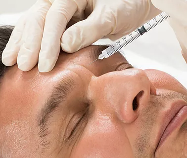 Man Getting Botox